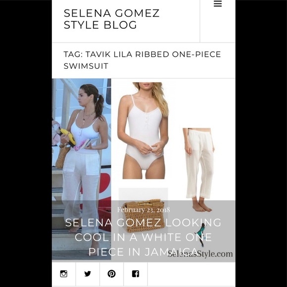 TAVIK Lila Ribbed One Piece Swimwear - Picture 3 of 11